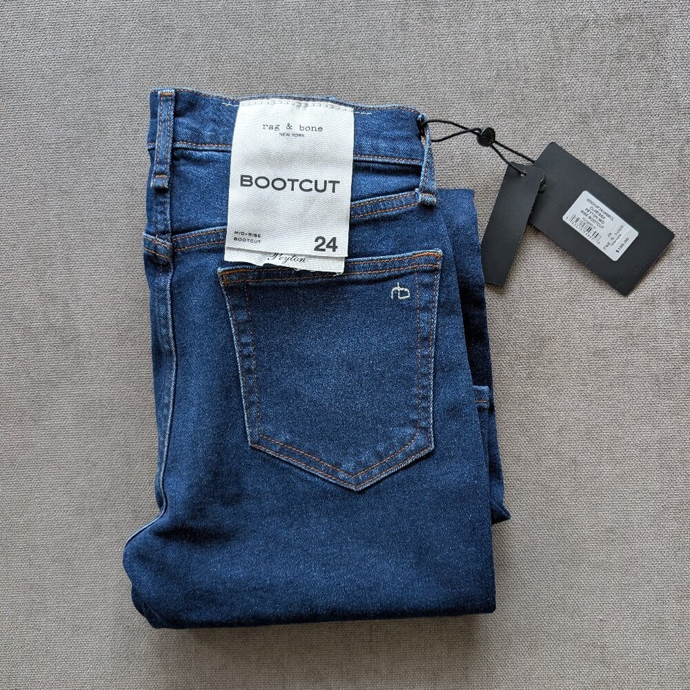 Rag & Bone - Women's Peyton mid-rise full length bootcut- size 24